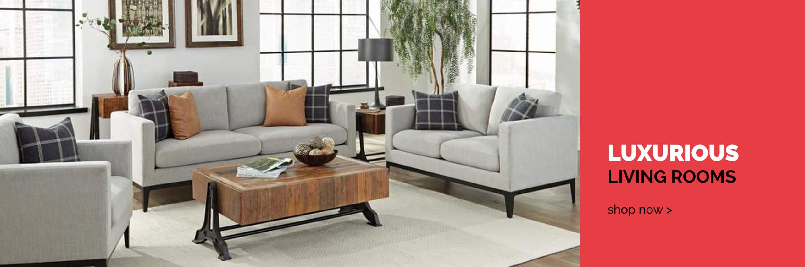 Luxurious Living Rooms – Shop now